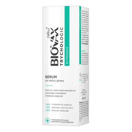 Biovax Trychologic Serum do skóry głowy wypadanie włosów 50ml