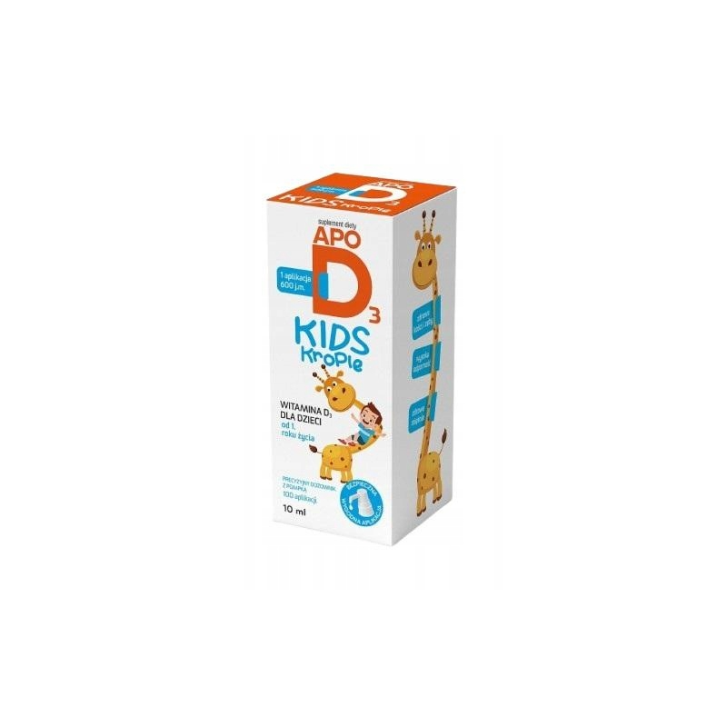 ApoD3 Kids 600 j.m. krople 10ml