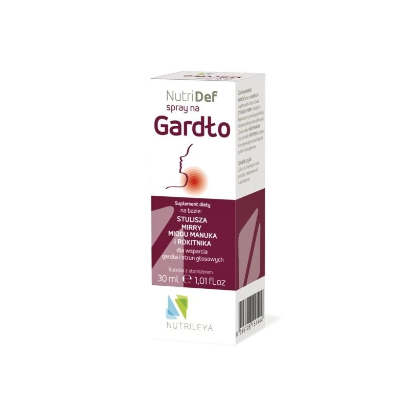 NutriDef Spray na gardło 30ml