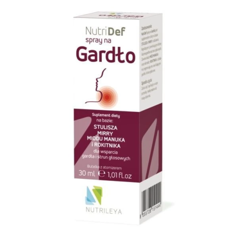 NutriDef Spray na gardło 30ml