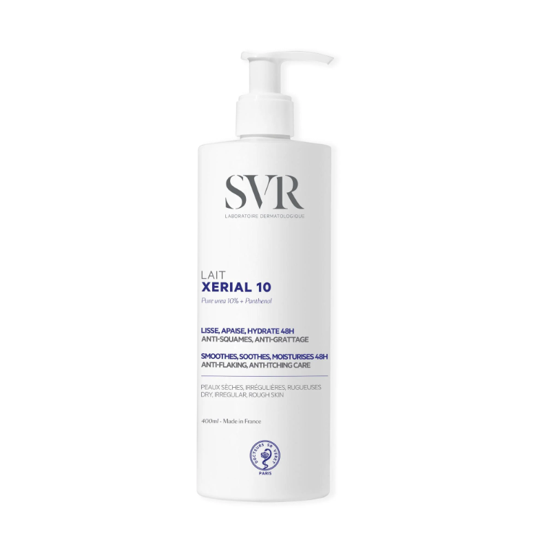 SVR Xerial 10 Lait intensywnie nawilżające mleczko do ciała 400ml