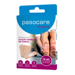 Pasocare Specialist Plus plastry piankowe na otarcia 10 sztuk