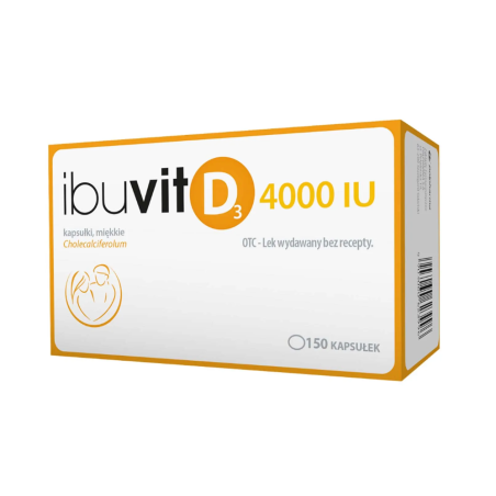 Ibuvit D3 4000IU 150 kapsułek