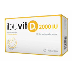 Ibuvit D3 2000IU 150 kapsułek