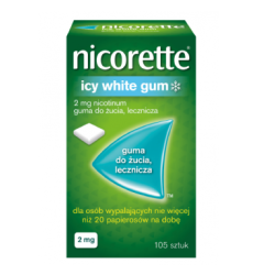 NICORETTE Icy White 2mg 105...