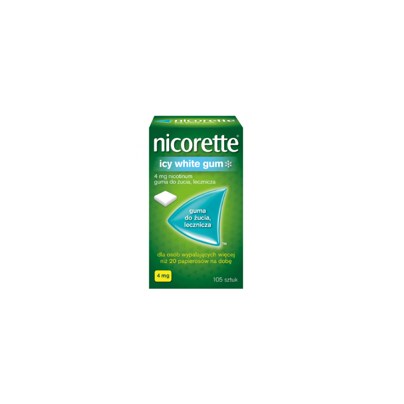 NICORETTE Icy White 4mg 105 sztuk