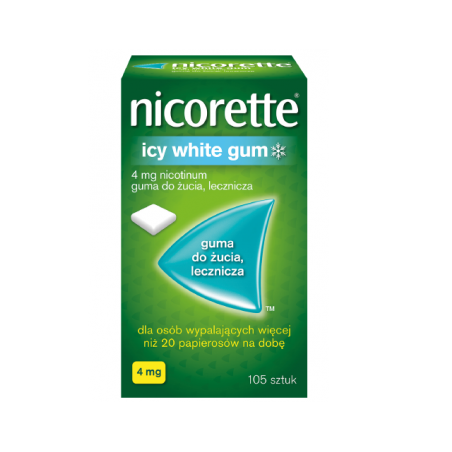 NICORETTE Icy White 4mg 105 sztuk