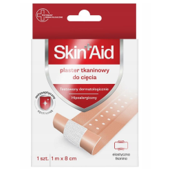 Skin Aid Plaster tkaninowy do cięcia 1m x 8cm 1 sztuka