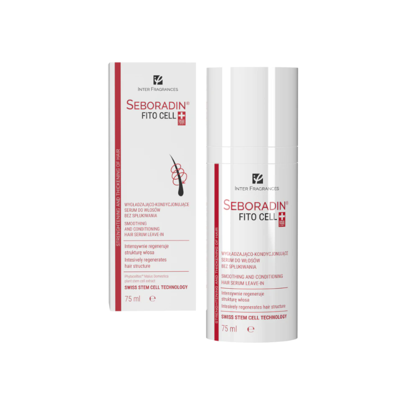 Seboradin FitoCell Serum do włosów wygładzająco-kondycjonujące bez spłukiwania 75ml