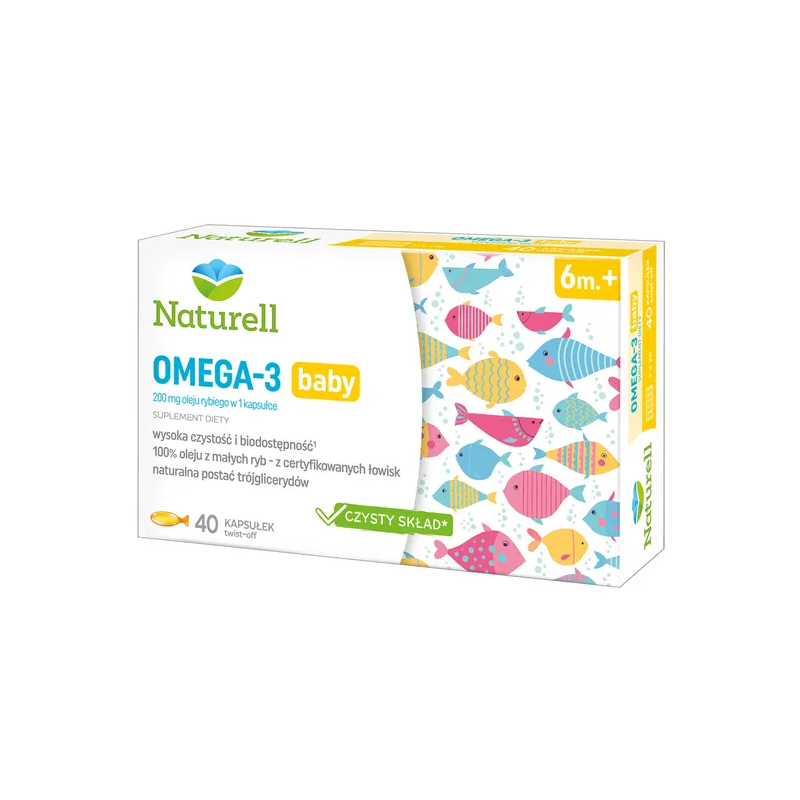 Naturell Omega-3 Baby 30 kapsułek