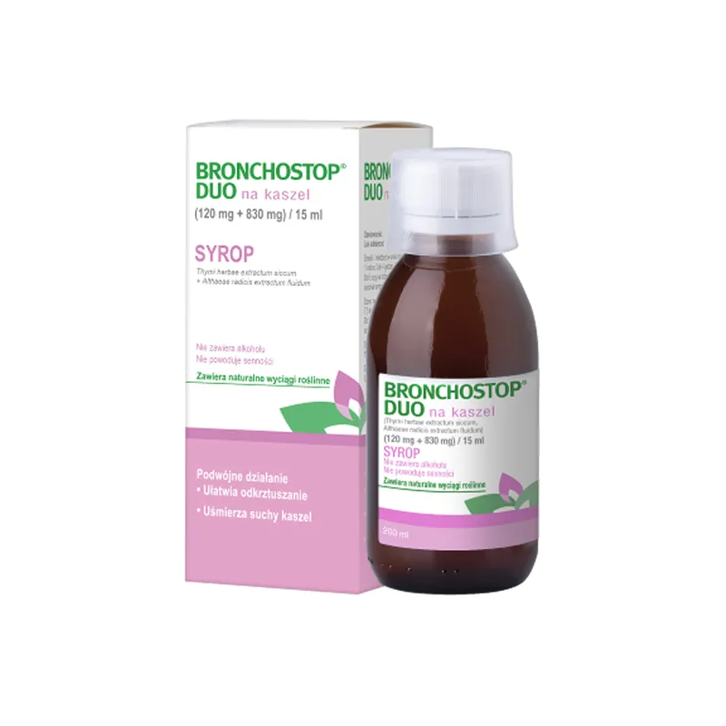 Bronchostop Duo Syrop na kaszel 120ml