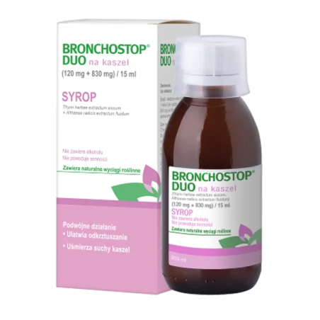 Bronchostop Duo Syrop na kaszel 120ml