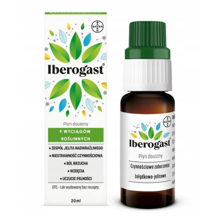 Iberogast płyn doustny 20 ml (butelka)