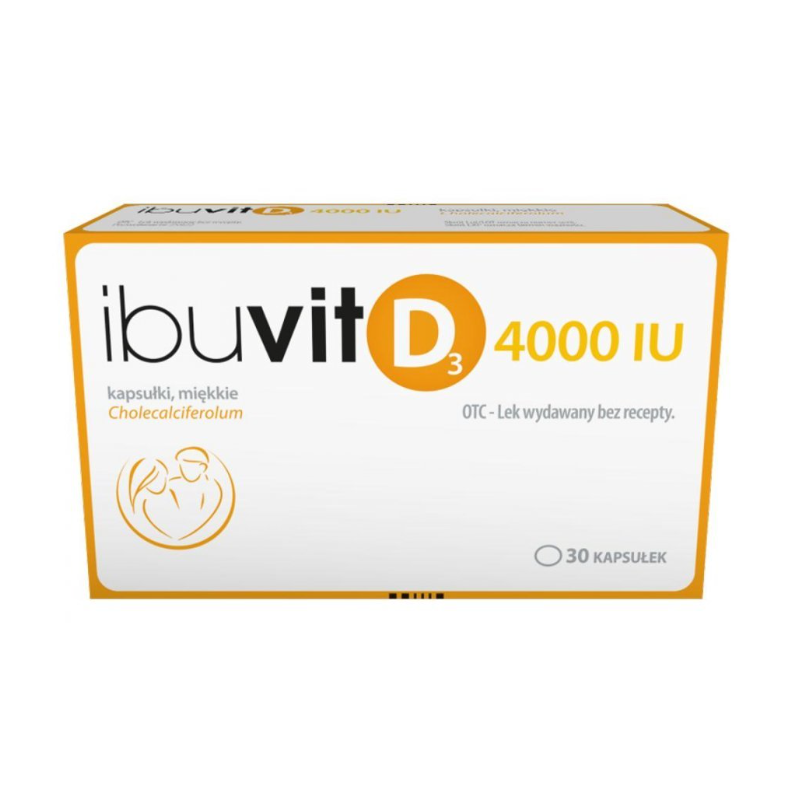 Ibuvit D3 4000 IU 30 kapsułek