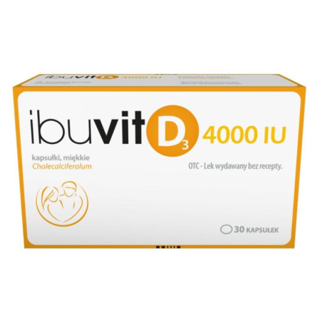 Ibuvit D3 4000 IU 30 kapsułek