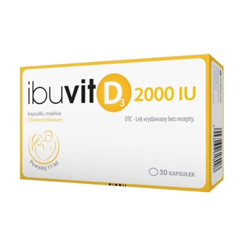 Ibuvit D3 2000IU 30 kapsułek