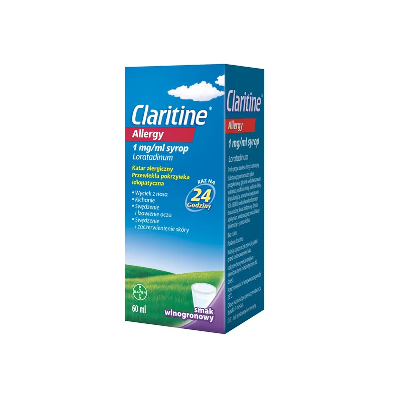 Claritine Allergy 1mg/ml  syrop 60 ml