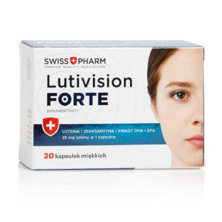 SwissPharm Lutivision Forte 30 kapsułek miękkich