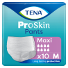 TENA Pants ProSkin Maxi majtki chłonne rozmiar M 10 sztuk