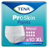 TENA Pants ProSkin Maxi majtki chłonne rozmiar XL 10 sztuk