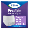 TENA PANTS ProSkin Super Night Majtki chłonne rozmiar L 10 sztuk