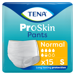 TENA PANTS ProSkin Normal Majtki chłonne rozmiar S 15 sztuk