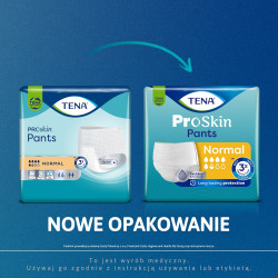 TENA PANTS ProSkin Normal Majtki chłonne rozmiar L 10 sztuk