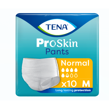 TENA PANTS ProSkin Normal Majtki chłonne rozmiar M 10 sztuk