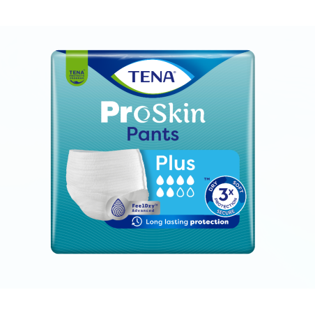 TENA PANTS ProSkin Plus Majtki chłonne rozmiar M 10 sztuk