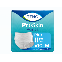 TENA PANTS ProSkin Plus Majtki chłonne rozmiar M 10 sztuk