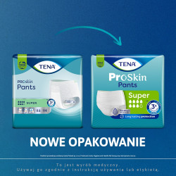 TENA PANTS ProSkin Super Majtki chłonne rozmiar M 12 sztuk