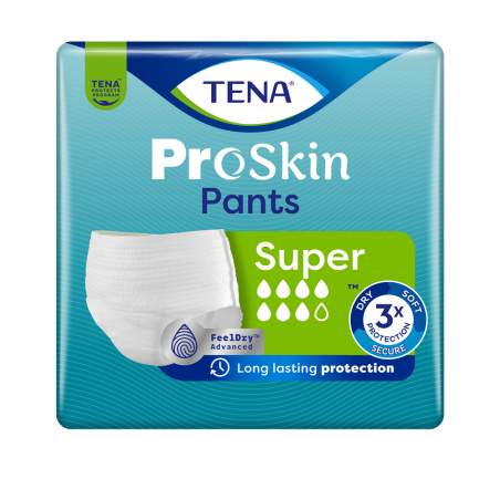 TENA PANTS ProSkin Super Majtki chłonne rozmiar XL 12 sztuk