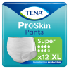 TENA PANTS ProSkin Super Majtki chłonne rozmiar XL 12 sztuk