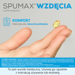 SPUMAX WZDĘCIA symetykon 125mg 30 kapsułek