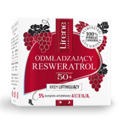 Lirene Resveratrol 50+ Krem odmładzający liftingujący 50ml