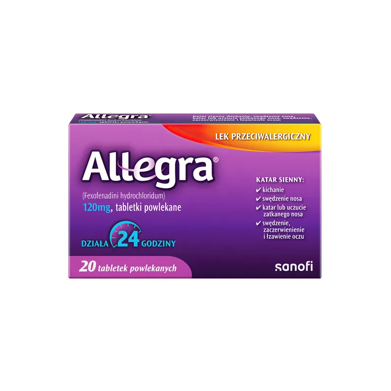 Allegra 120mg 20 tabletka