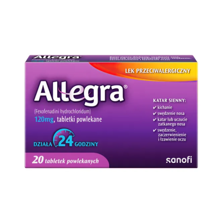 Allegra 120mg 20 tabletka