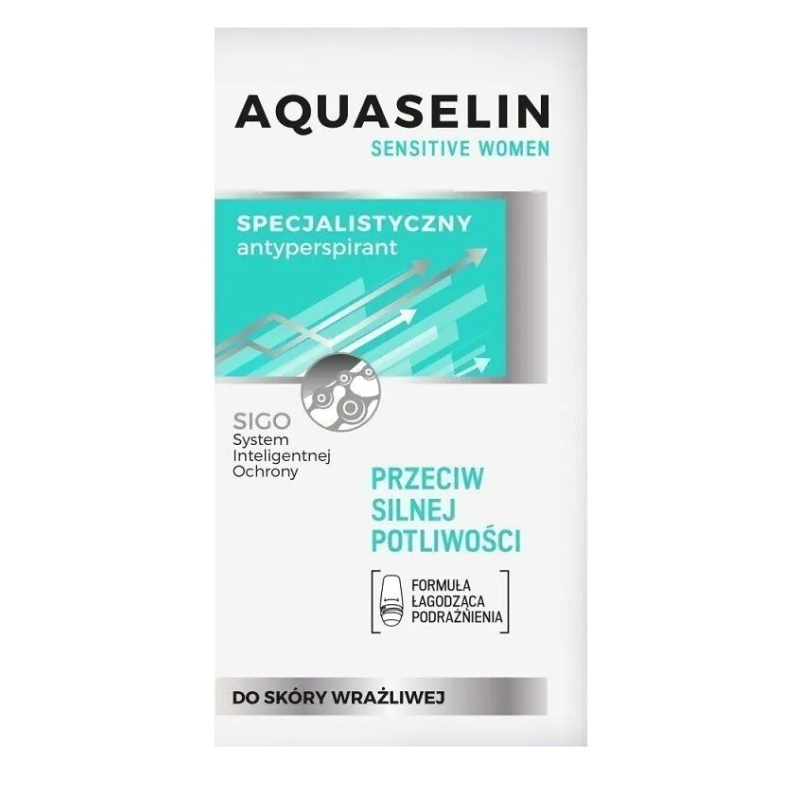 Aquaselin Sensitive Women Antyperspirant roll-on dla kobiet 50ml