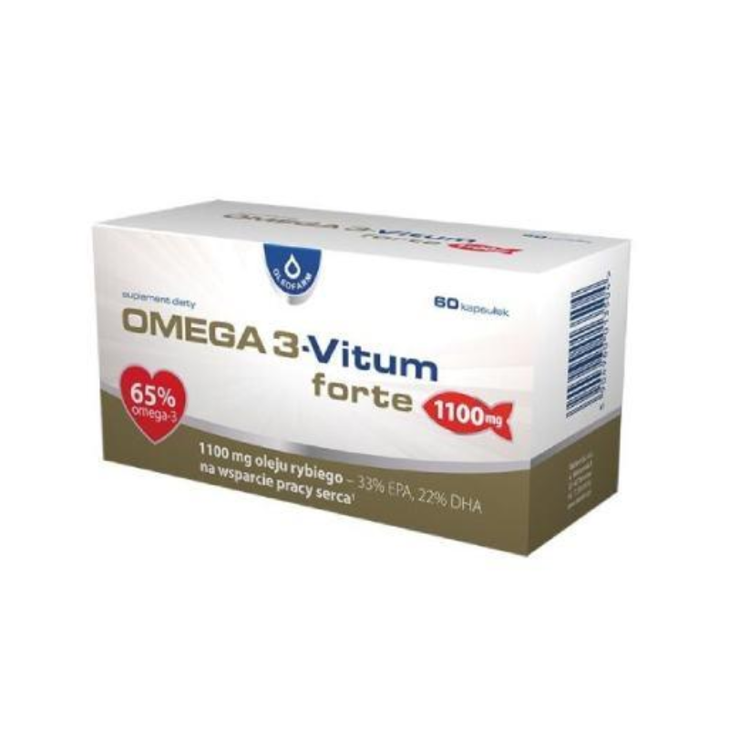 Omega 3-Vitrum Forte 60 kapsułek