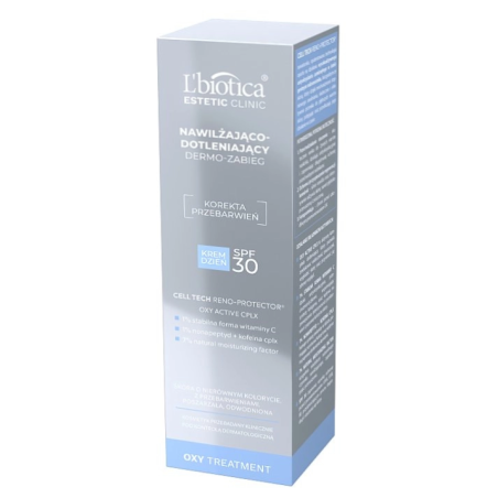 L'Biotica Esteti Clinic Oxy Treatment Krem nawilżająco-dotleniający SPF30 35ml