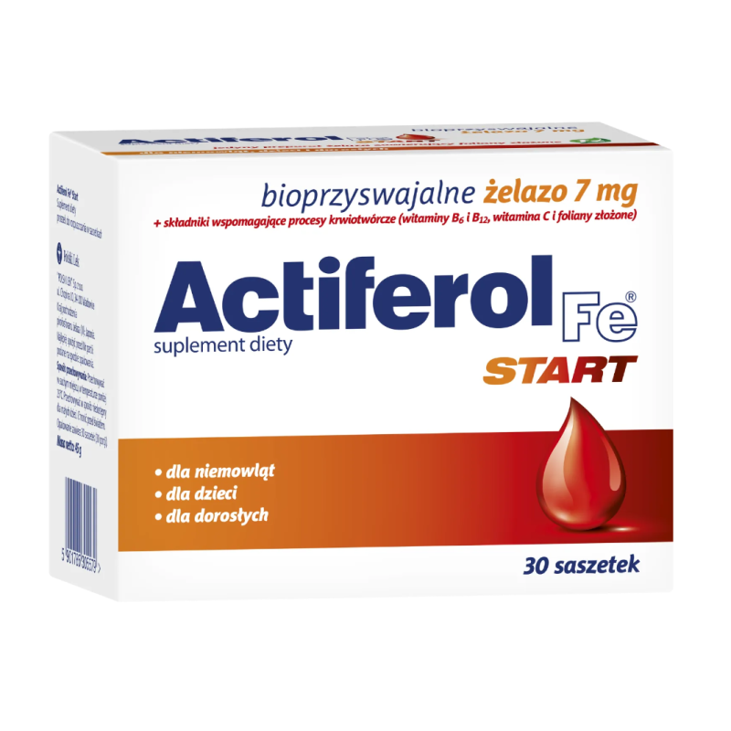 Actiferol Fe Start 30 saszetek