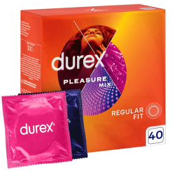 DUREX Pleasure Mix zestaw prezerwatyw 40 sztuk