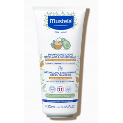 Mustela Bebe Szampon odżywczy ułatwiający rozczesywanie 200ml