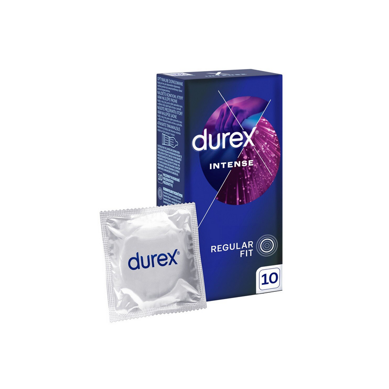 Durex Intense Prezerwatywy 10 sztuk