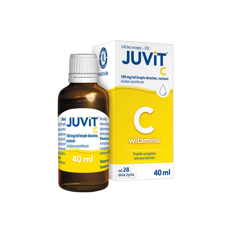 Juvit C 100 mg/ml krople doustne 40 ml