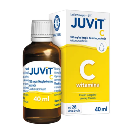 Juvit C 100 mg/ml krople doustne 40 ml