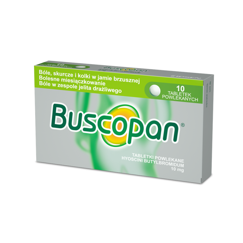 Buscopan 10 mg x 10 tabletek