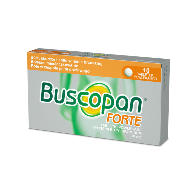 Buscopan Forte 20 mg x 10 tabl.