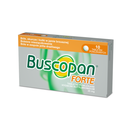 Buscopan Forte 20 mg x 10 tabl.