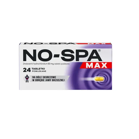 No-Spa max 80 mg 24 tabletki